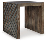 Dreggan Brown End Table - T567-2