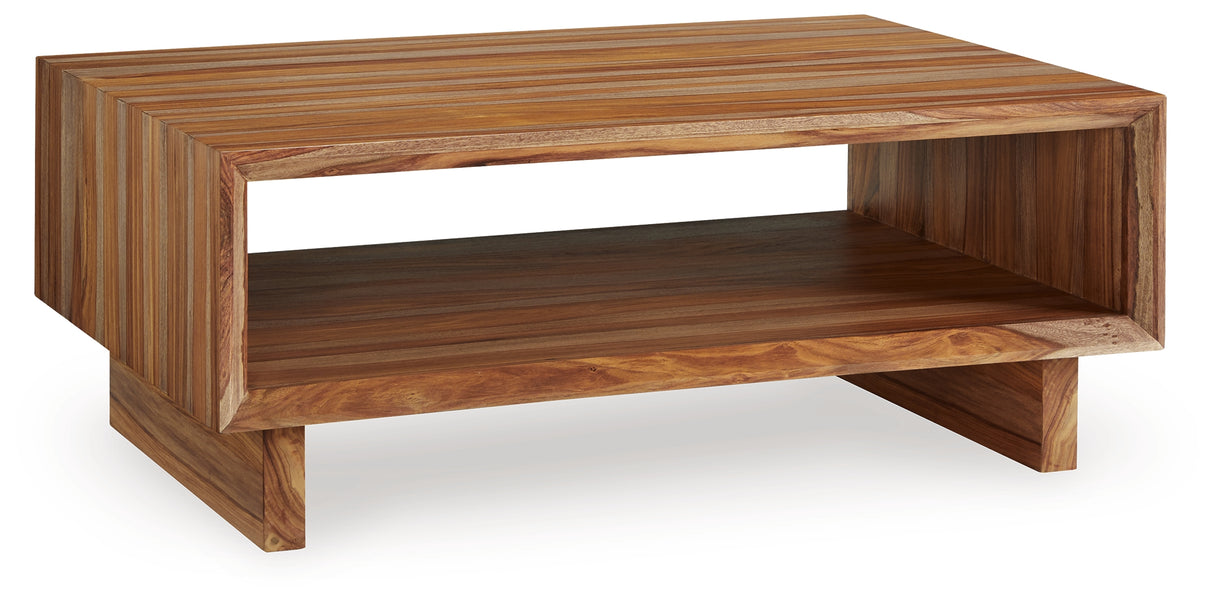 Dressonni Brown Coffee Table - T690-1