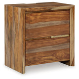 Dressonni Brown Nightstand from Ashley - Luna Furniture