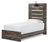 Drystan Twin Panel Bed with Dresser in Multi - PKG003222