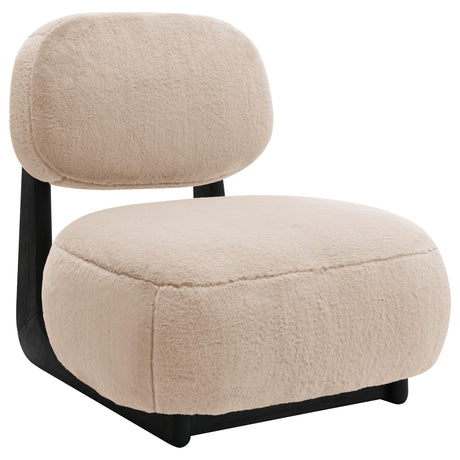 Duffie Upholstered Armless Accent Chair Camel - 903097