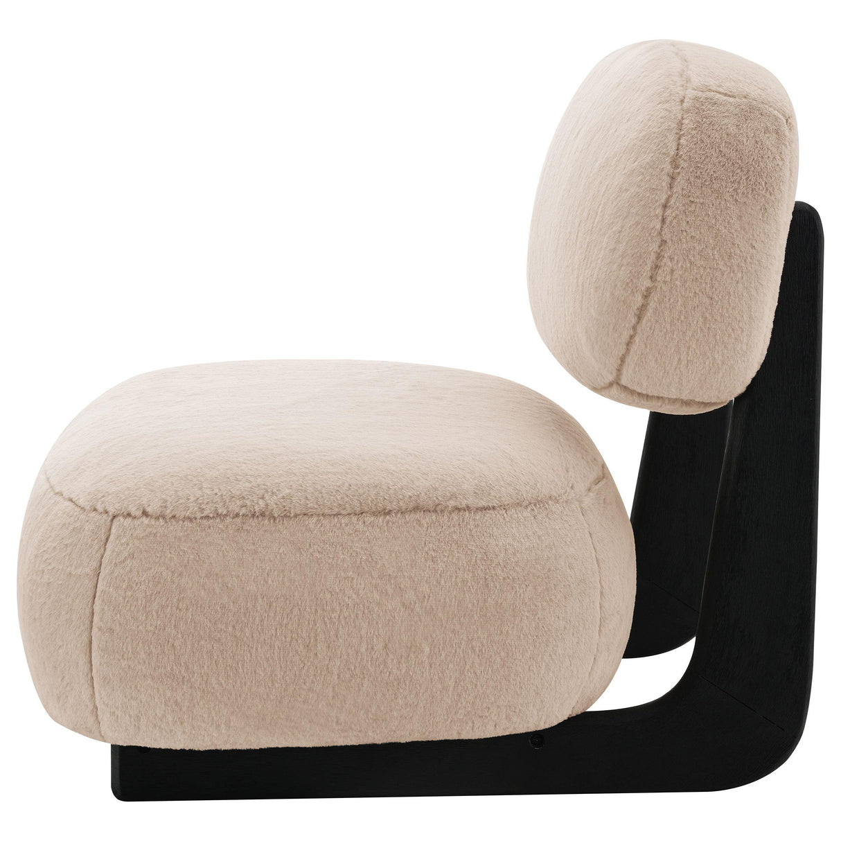 Duffie Upholstered Armless Accent Chair Camel - 903097