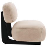 Duffie Upholstered Armless Accent Chair Camel - 903097