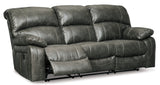 Dunwell Sofa and Loveseat in Steel - PKG001440