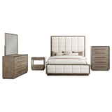 Durango Washed Oak 5-Piece California King Bedroom Set from Coaster - Luna Furniture