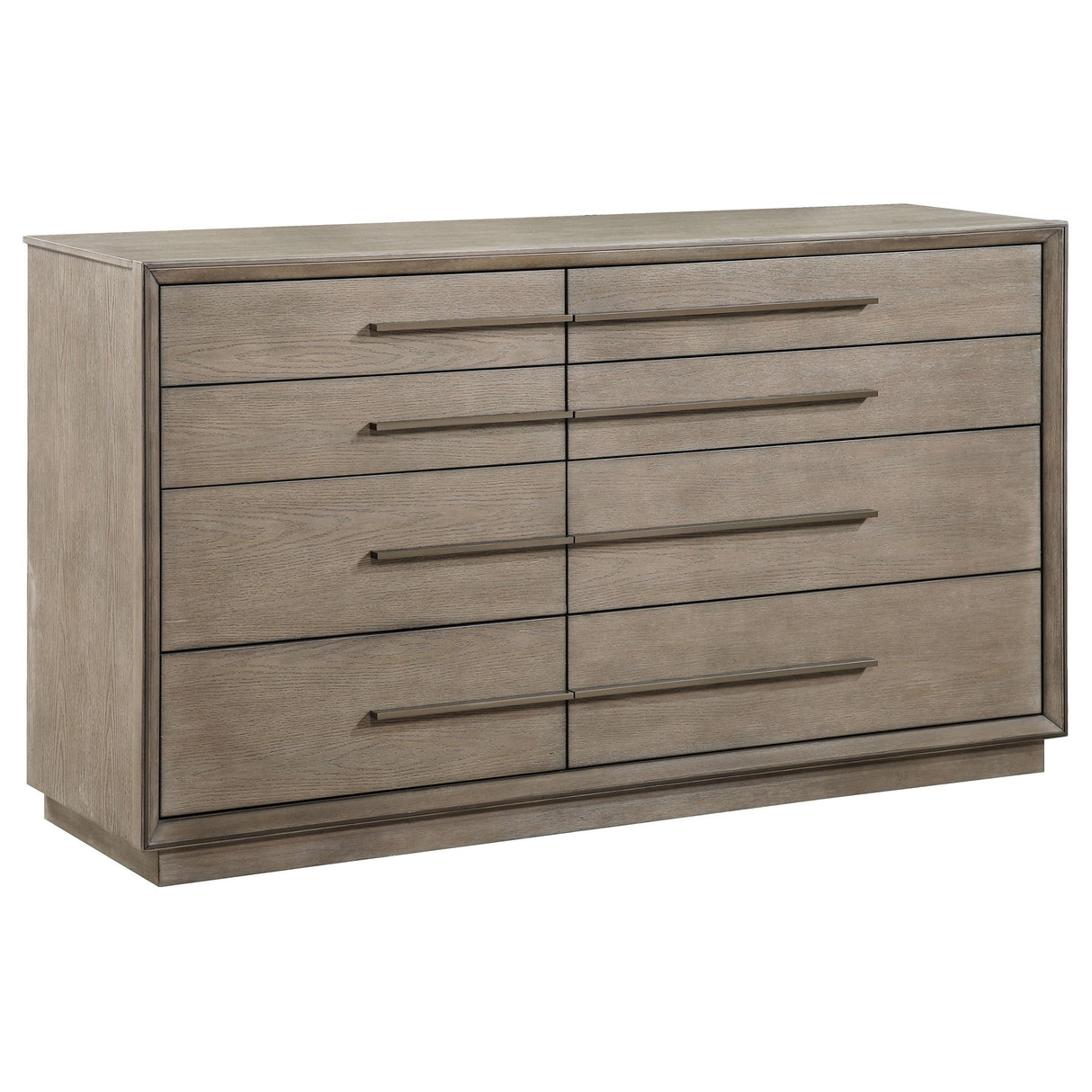 Durango 8-drawer Dresser Washed Oak from Coaster - Luna Furniture