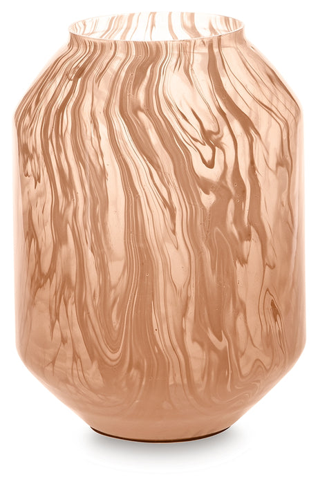 Dushby Blush Pink Vase from Ashley - Luna Furniture