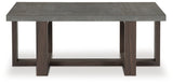 Dynnford Gray/Brown Table (Set of 3) - T216-13