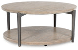 Dyonton Light Grayish Brown Coffee Table from Ashley - Luna Furniture