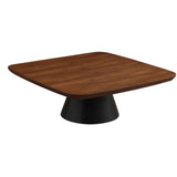 Eason 2-piece Coffee Table Set Walnut and Black from Coaster - Luna Furniture