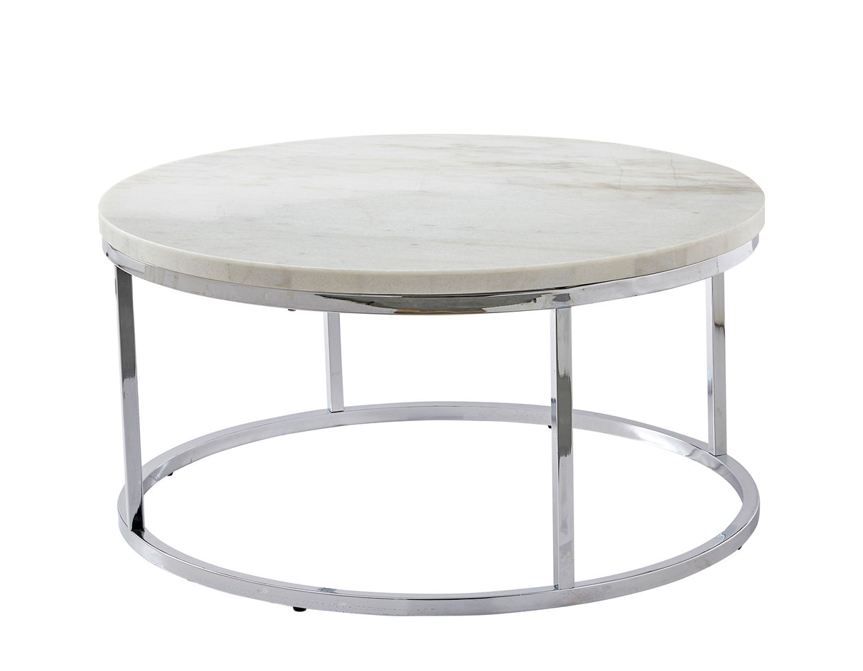 Echo 3-Piece Marble Top Set(Cocktail & 2 End Tables) from Steve Silver - Luna Furniture