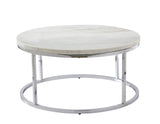 Echo 3-Piece Marble Top Set(Cocktail & 2 End Tables) from Steve Silver - Luna Furniture