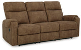 Edenwold Sofa, Loveseat and Recliner in Brindle from Ashley - Luna Furniture