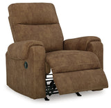 Edenwold Sofa, Loveseat and Recliner in Brindle from Ashley - Luna Furniture