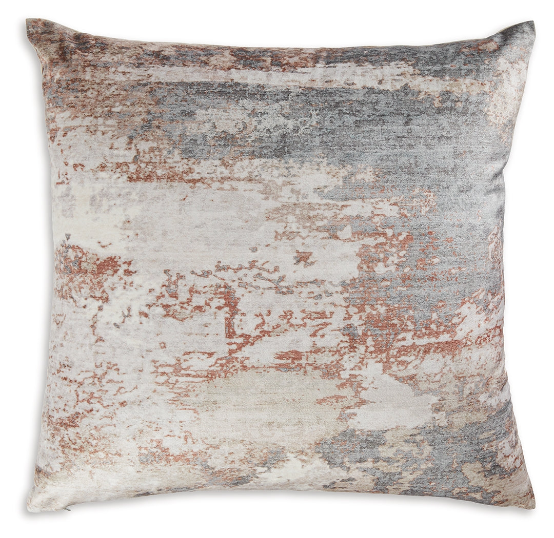 Edinfielders Cream/Gray/Rust Pillow - A1001094P