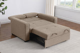 Edith Upholstered Convertible Sleeper Sofa Bed Beige - 360146