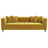 Edward Sofa (Mustard Velvet) - SOF02106302