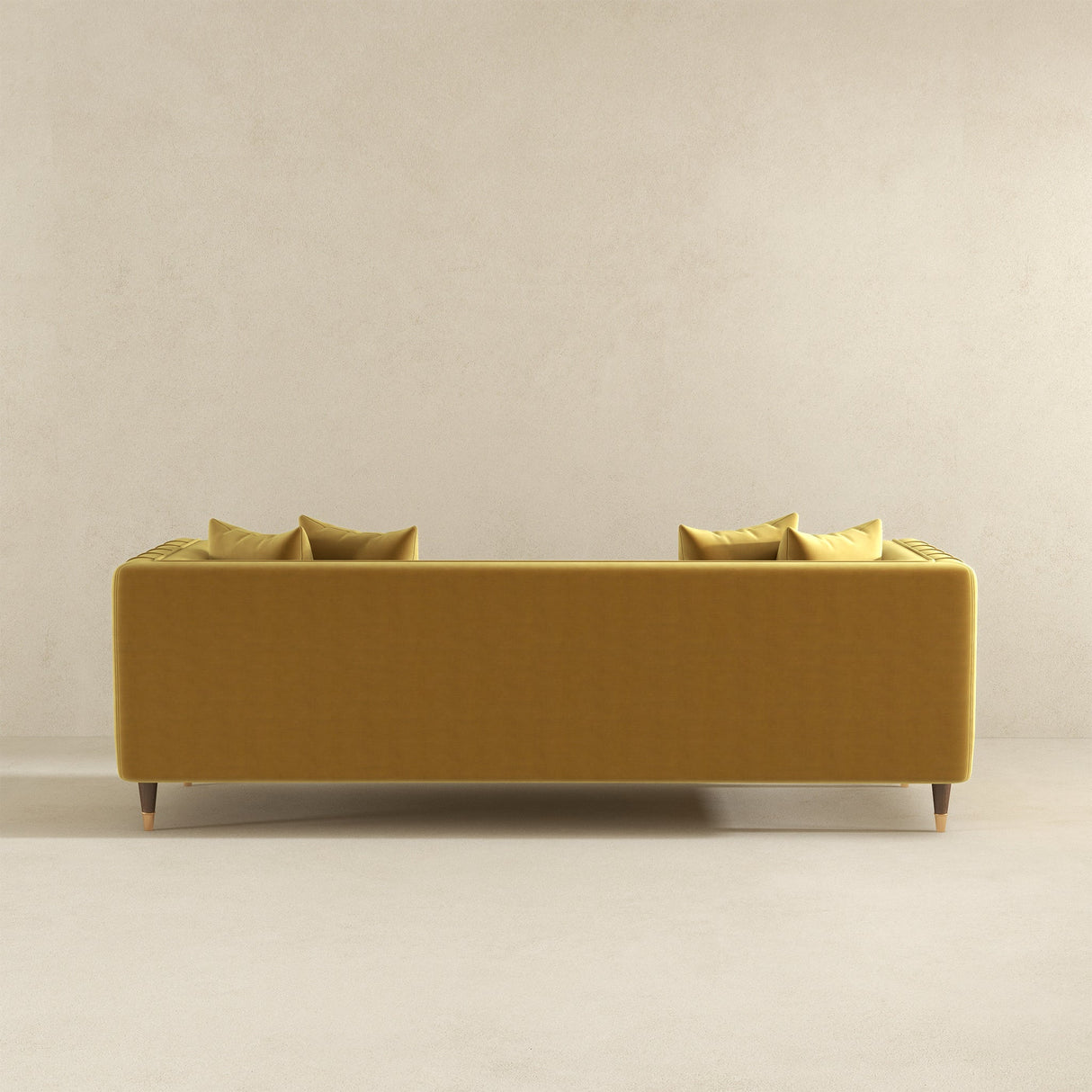 Edward Sofa (Mustard Velvet) - SOF02106302