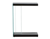 Elaina Chair Side End Table, Glossy Black from Steve Silver - Luna Furniture