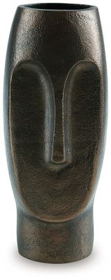 Elanman Antique Bronze Finish Vase from Ashley - Luna Furniture