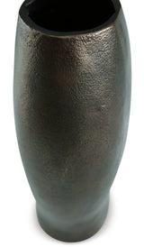 Elanman Antique Bronze Finish Vase from Ashley - Luna Furniture