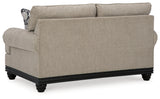 Elbiani Sofa, Loveseat, Chair and Ottoman in Alloy - PKG015047