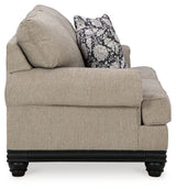 Elbiani Sofa, Loveseat, Chair and Ottoman in Alloy - PKG015047