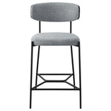 Elison Counter Height Bar Stool Grey (Set of 2) from Coaster - Luna Furniture