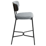 Elison Counter Height Bar Stool Grey (Set of 2) from Coaster - Luna Furniture