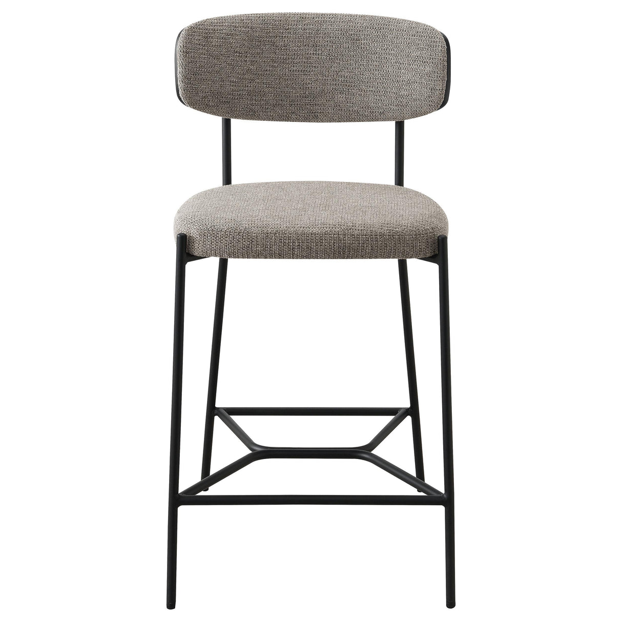 Elison Counter Height Bar Stool Light Brown (Set of 2) from Coaster - Luna Furniture