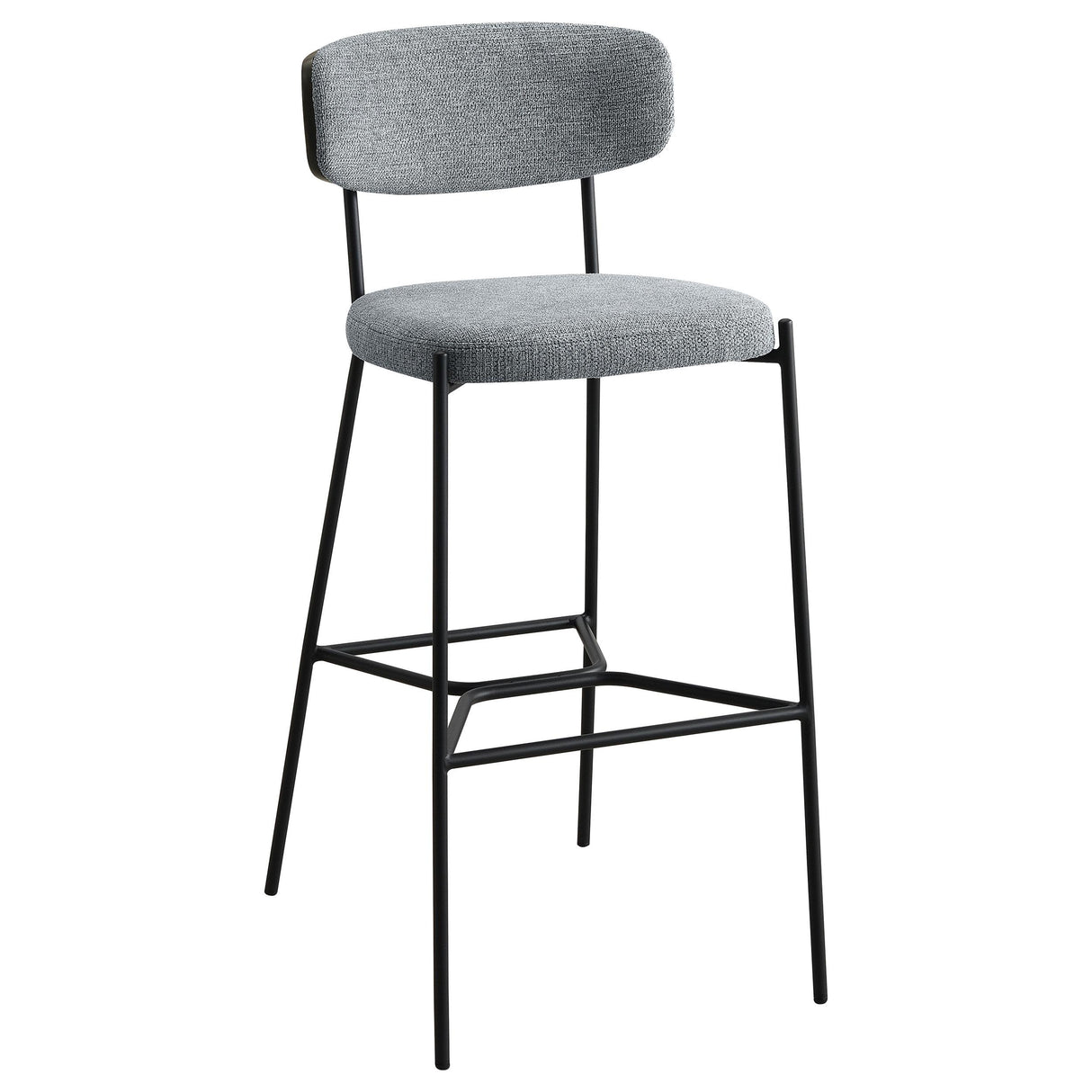 Elison Pub Height Bar Stool Grey (Set of 2) from Coaster - Luna Furniture