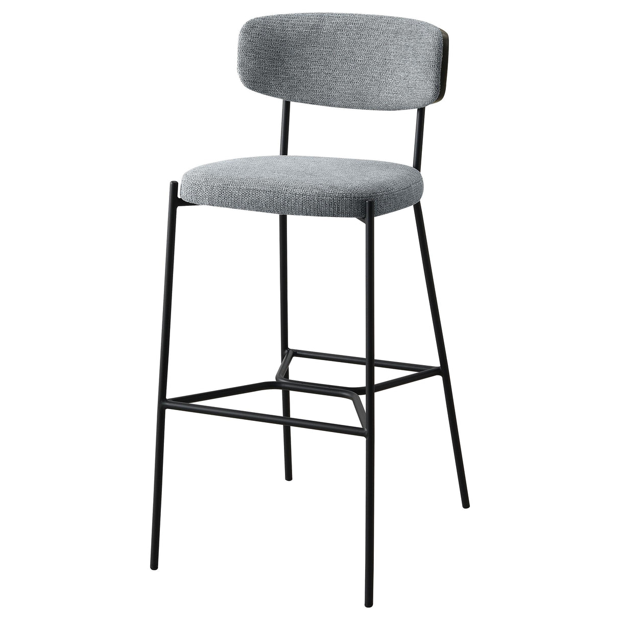 Elison Pub Height Bar Stool Grey (Set of 2) from Coaster - Luna Furniture