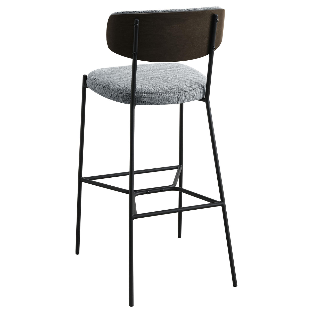 Elison Pub Height Bar Stool Grey (Set of 2) from Coaster - Luna Furniture