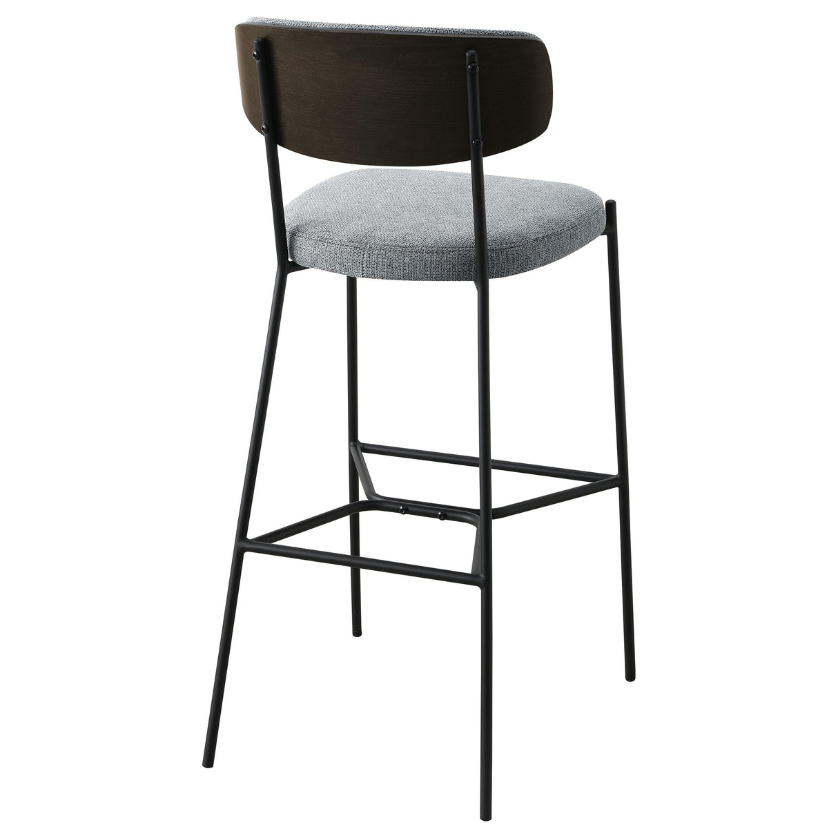 Elison Pub Height Bar Stool Grey (Set of 2) from Coaster - Luna Furniture