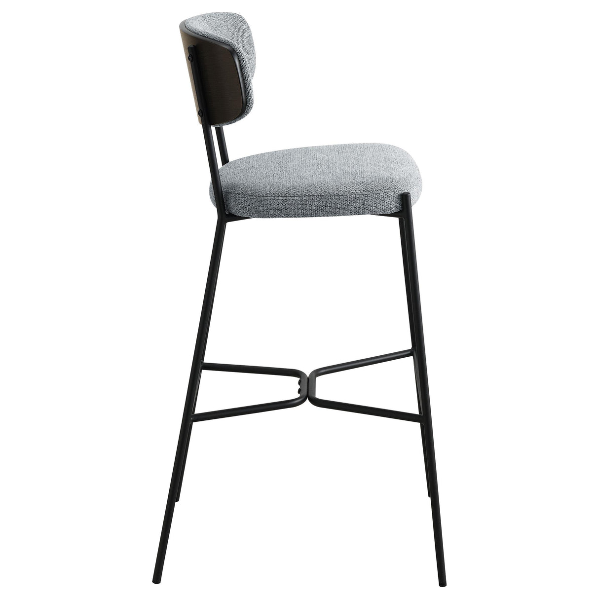 Elison Pub Height Bar Stool Grey (Set of 2) from Coaster - Luna Furniture