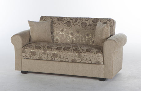 Elita S Love Seat (Yasemin Beige) 2 Pieces - 10-ELI-DP08A-02-0