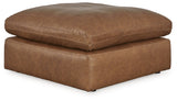 Emilia 4-Piece Sectional with Ottoman in Caramel - PKG015081