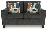 Erinslane Dusk Loveseat from Ashley - Luna Furniture