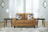 Erinslane Honey Loveseat from Ashley - Luna Furniture