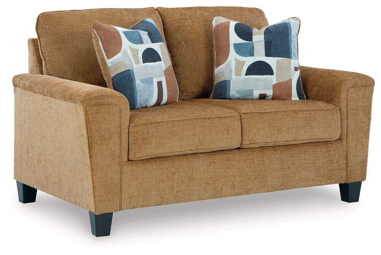 Erinslane Honey Loveseat from Ashley - Luna Furniture