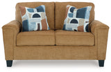 Erinslane Honey Loveseat from Ashley - Luna Furniture