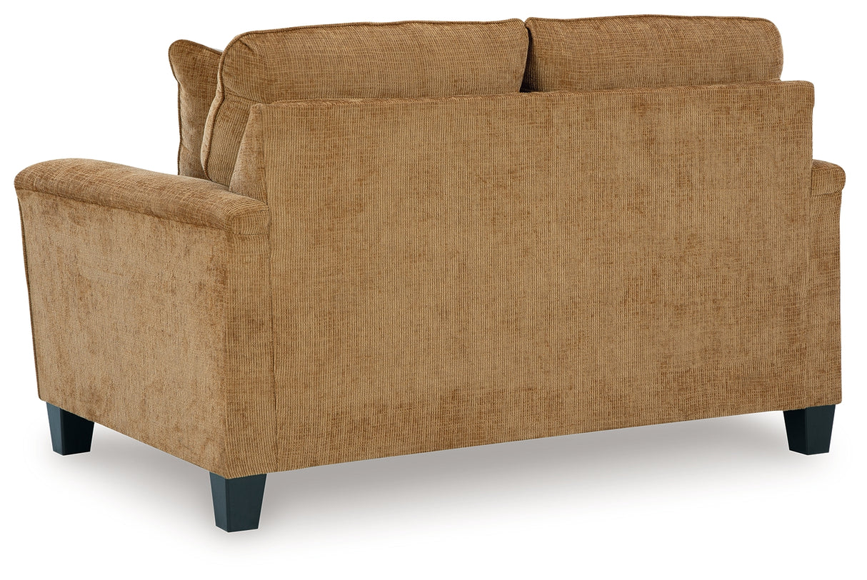 Erinslane Honey Loveseat from Ashley - Luna Furniture