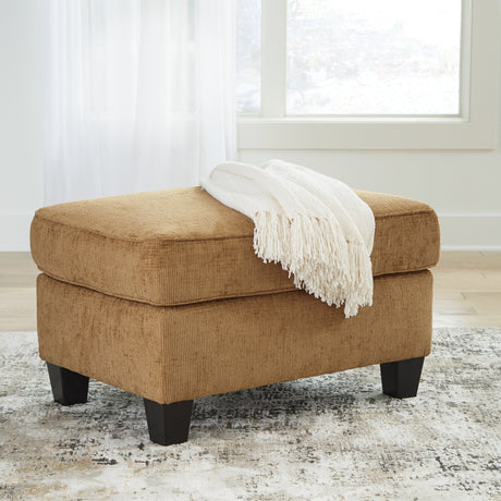 Erinslane Honey Ottoman from Ashley - Luna Furniture