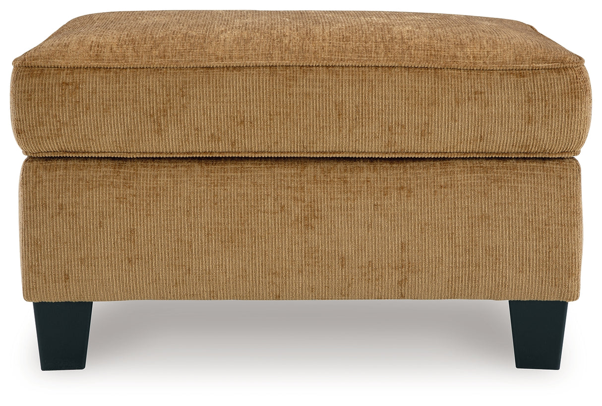 Erinslane Honey Ottoman from Ashley - Luna Furniture