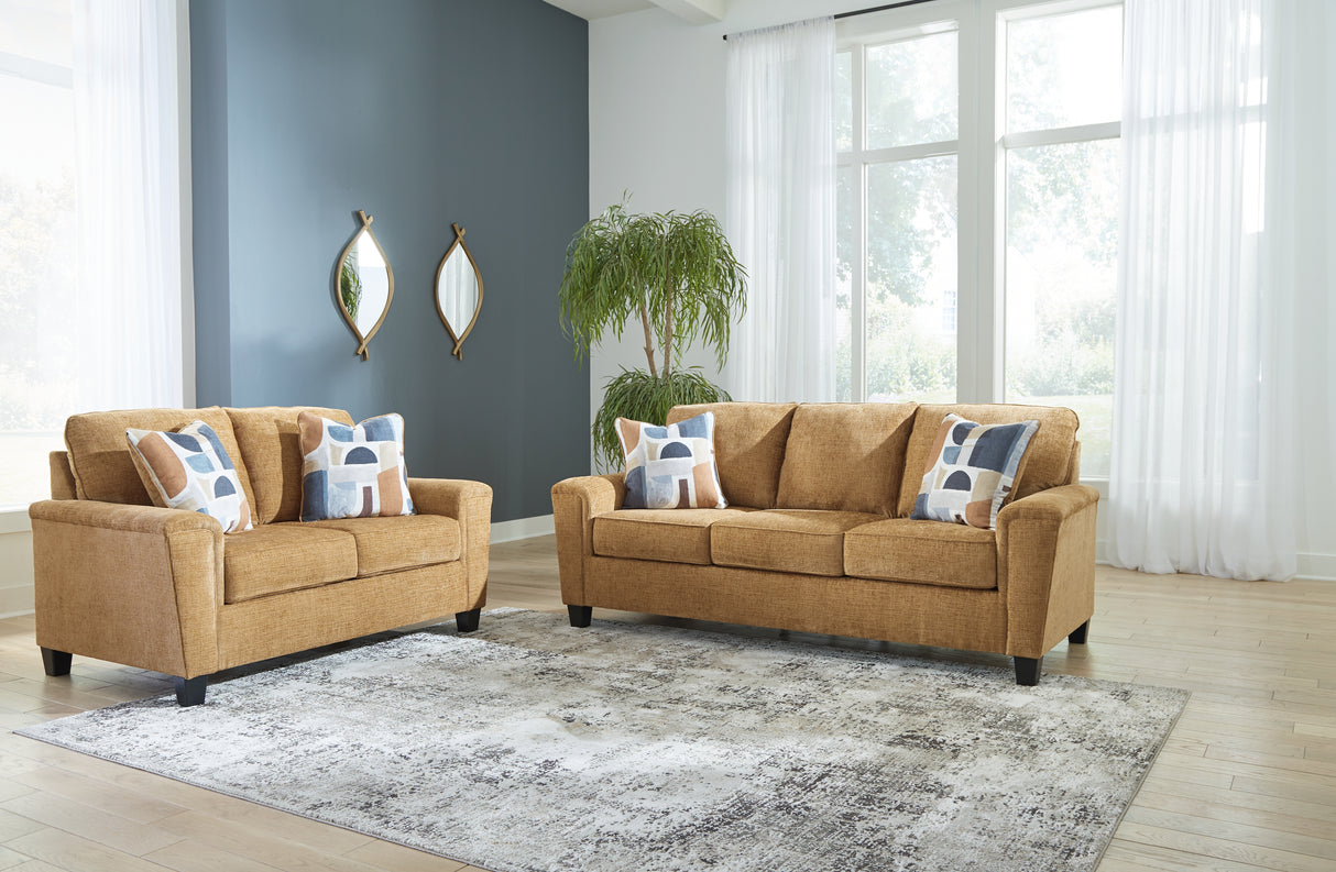 Erinslane Honey Living Room Set from Ashley - Luna Furniture