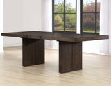 Evan 78-96 inch Dining Table with 18″ Leaf from Steve Silver - Luna Furniture