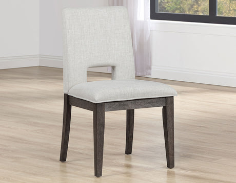 Evan Linen-look Side Chair from Steve Silver - Luna Furniture