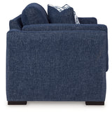 Evansley Navy Loveseat - 5450235