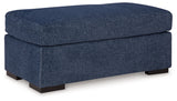 Evansley Navy Ottoman - 5450214