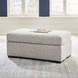 Evansley Pewter Ottoman - 5450314